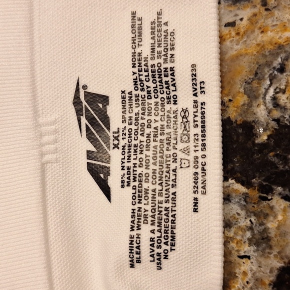 q White V-Neck Bralette Size XXL - Picture 4 of 5